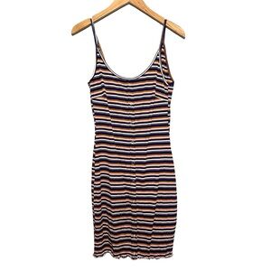 NWT Orlando Striped Knit Tank Top Dress